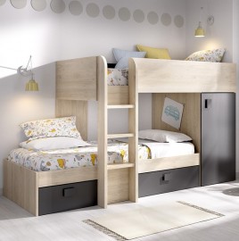 CAMA TREN MODELO MOVE VARIOS COLORES dormitorios juveniles 469,00 € 387,60 €