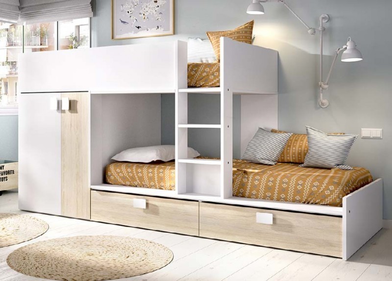Dormitorio juvenil completo en Asturias