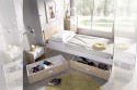 2 CAJONES MODELO DINA CAMA INFERIOR NATURAL BLANCO dormitorios juveniles 78,00 € 64,46 €