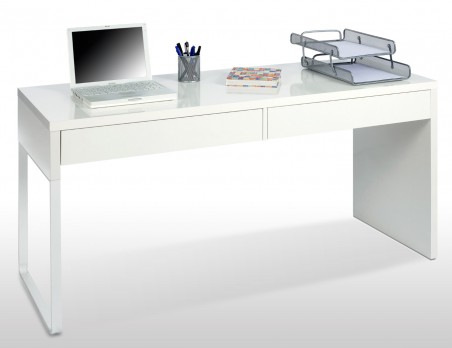 Mesa estudio reversible modelo bianca , en blanco