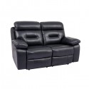 CONJUNTO SOFAS 3+2 PLAZAS MODELO ROOSEVELT ELECTRICO EN PIEL COLOR MARINO Sofás 2.515,00 € 2.078,51 €